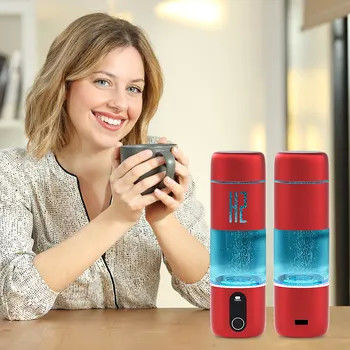 Bon prix SPE PEM électrolyse de l'eau bouteille d'eau à hydrogène portable 2000ppb contrôle tactile en ligne