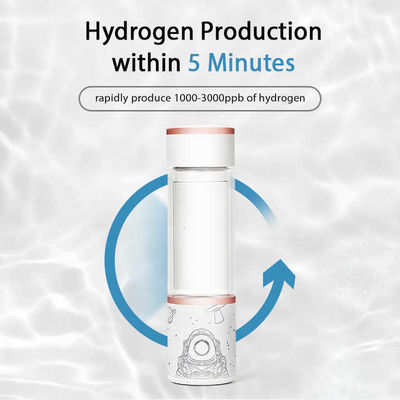 Good price Générateur d'eau d'hydrogène portable en verre rechargeable 1,3 ppm-2 ppm en ligne